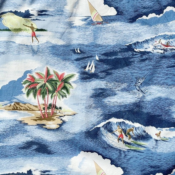 TOMMY BAHAMA Hawaiian Button Down Shirt - Picture 7 of 13